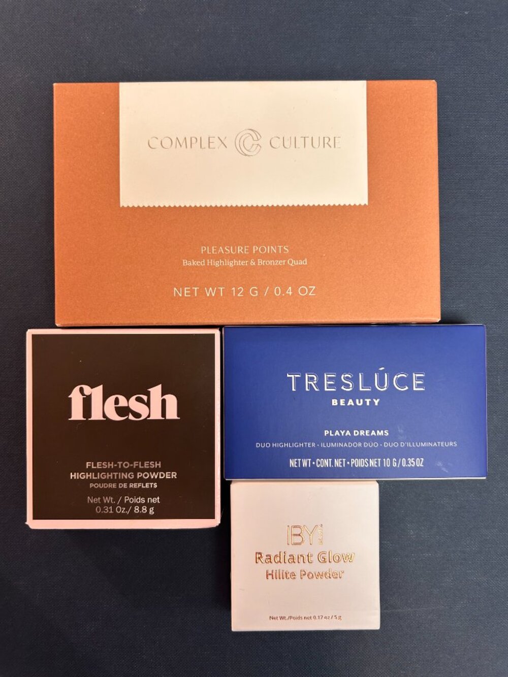 Brand New, High End, 4 Item Bronzer + Highlight + Palette Set!